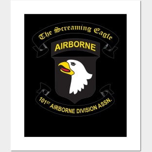 101st Airborne Division Shirt 101st Airborne Shirt Veteran Posters and Art